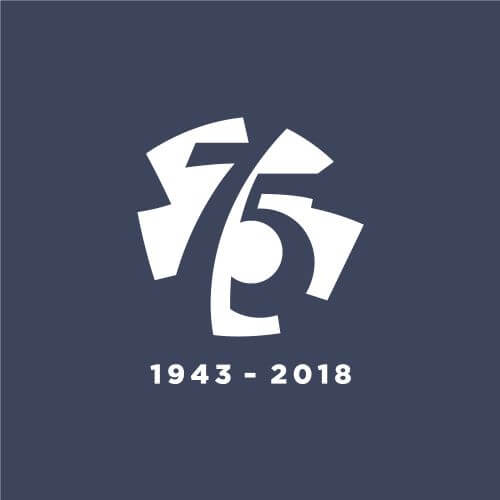 Custom 75<sup>th</sup> Anniversary Logo
